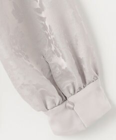 自由区 【セットアップ対応・洗える】オパールプリント ブラウス