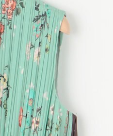 組曲 L スカーフパネルプリント ワンピース