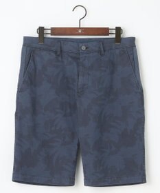 JOSEPH ABBOUD 【イタリア素材/製品染め】ボタニカルヘリンボンプリント ショーツ