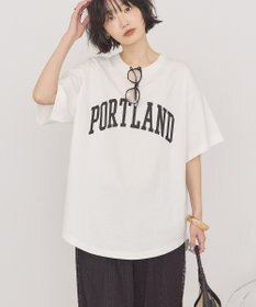 AMERICAN HOLIC PORTLAND裾ラウンドTシャツ