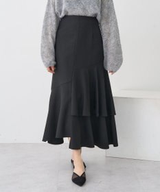 earth music&ecology ティアードイレヘムスカート