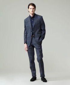 J.PRESS MEN 酷暑の清潔感もこれ一枚で【吸水速乾 / 抗菌防臭 / 防シワ】【J.PRESS OXFORD JERSEY】カノコインレイ半袖 シャツ / B.D.