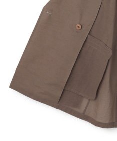 23区 【先行予約】ナイロンコットンシアーボイル ダブルジャケット