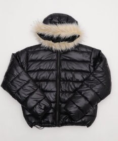 WEGO 【ユニセックス着用ITEM】2WAYシャイニーパファーフーディー