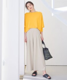 ANY L 【新色追加/吸水速乾/イージーケア/UVカット/接触冷感】さらさらDRYパンツ