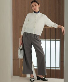 組曲 マイラックカラー カーディガン