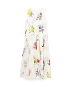 GRACE CONTINENTAL ボタニカルレイヤードワンピース