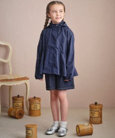 組曲 KIDS 【150-160㎝】 デニムニットショートパンツ