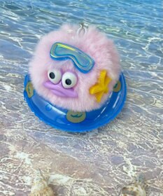 WEGO ぷかぷかモンスターぬいぐるみキーホルダー