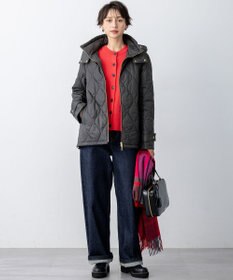 23区 L 【見上愛さん着用/STORY掲載】ピュアカシミヤ クルーネック カーディガン