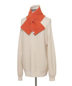 MOONBAT MACKINTOSH PHILOSOPHY(マッキントッシュ フィロソフィー）【ギフトBOX付】ウール100％ リバーシブル ニット マフラー ユニセックス 日本製