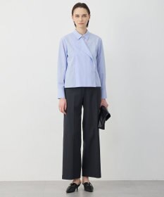 ICB 【先行予約】クリーンブロード ライダース風 クロップドシャツ