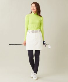 23区GOLF 【WOMEN】【吸湿発熱・ストレッチ】ストレッチ裏フリース レギパン