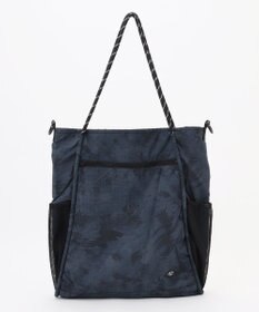 JOSEPH ABBOUD MOUNTAIN 【軽量/ECO撥水/ポケッタブル】エンボスプリント トートバッグ