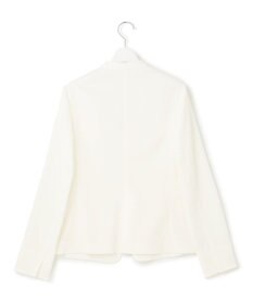 23区 【セットアップ対応/防シワ性/洗える】アイアスマットストレッチ ノーカラー ジャケット