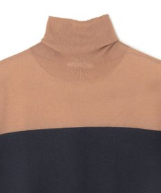 BEIGE， 【洗える】CARNOT / バイカラーニット