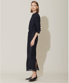 ICB 【接触冷感・UVケア・速乾・洗える】 FluidBackSatin シャツブラウス