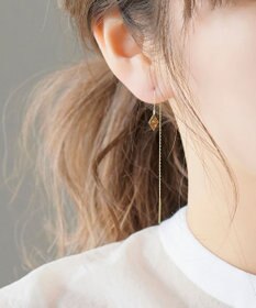 Phoebe 【K10】ロンバスカットアメリカンピアス