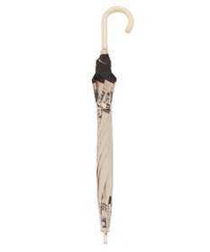 MOONBAT DAKS(ダックス) 晴雨兼用日傘 長傘 街並み フワクール生地使用