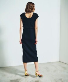 GRACE CONTINENTAL ツイーディーコンビニットワンピース