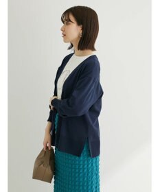 Green Parks ゴールド釦ニットカーディガン