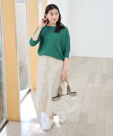 ANY L 【ウエストゴム】撥水ナイロンベイカースカート