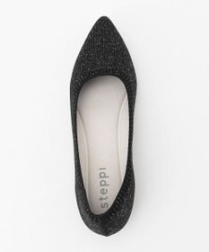 steppi 【洗える/撥水】グリッター ポインテッド パンプス