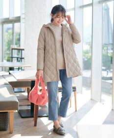 Tiaclasse 【安田美沙子さん着用・新色追加】中綿キルティングコート