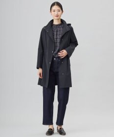 J.PRESS LADIES L プロビスストライプチェック フリルネック カットソー