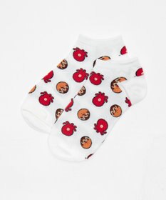 WEGO フードチェンジ総柄ショートソックス
