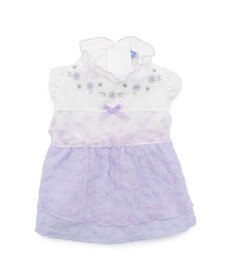 PET PARADISE ペットパラダイス フロッキー お花 ワンピース 《パープル》  小型犬