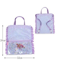 Mother garden マザーガーデン フリル ナップサック  キッズ リュック 《ユニコーン/野いちご》