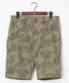 JOSEPH ABBOUD 【イタリア素材/製品染め】ボタニカルヘリンボンプリント ショーツ