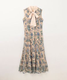 GRACE CONTINENTAL フラワーマーメイドドレス