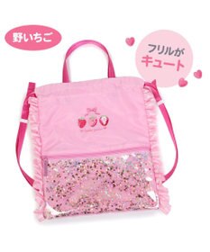 Mother garden マザーガーデン フリル ナップサック  キッズ リュック 《ユニコーン/野いちご》