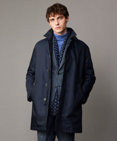 JOSEPH ABBOUD 【2WAY/撥水/ダウンライナー】インターレースカルゼ コート