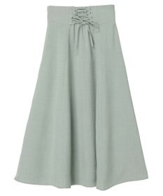 earth music&ecology バックレースアップスカート