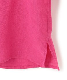 23区 S 【洗える】LIBECO タックスリーブ シャツ