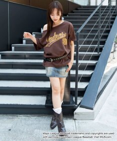 WEGO 別注MLBオフショルビッグT