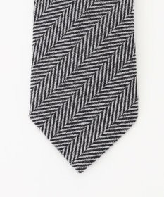 JOSEPH ABBOUD 【イタリア素材・日本製】ヘリンボーンレジメンタルジャカード ネクタイ