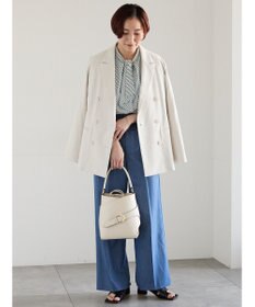 Te chichi リネンMIXロングスリーブジャケット