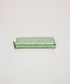 TOPKAPI 【TREASURE TOPKAPI】ウォッシュド レザー メタリック ラウンドファスナー 長財布