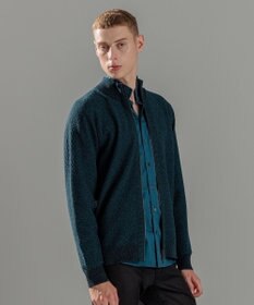 JOSEPH HOMME 【イージーケア】 ヴィスコースリンクス　ジップアップカーディガン