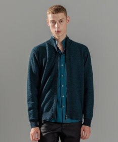 JOSEPH HOMME 【イージーケア】 ヴィスコースリンクス　ジップアップカーディガン
