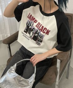 WEGO ラグラングラフィックショートT