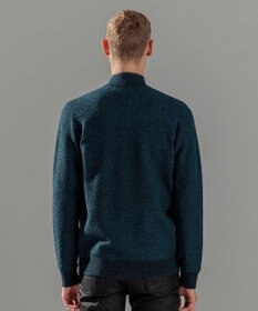 JOSEPH HOMME 【イージーケア】 ヴィスコースリンクス　ジップアップカーディガン