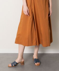 INTER-CHAUSSURES 【Oh my Sandals】チャンキーヒールレザーサンダル