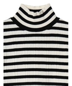 Green Parks ボーダーアソートモックネックニットプルオーバー