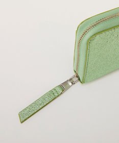 TOPKAPI 【TREASURE TOPKAPI】ウォッシュド レザー メタリック ラウンドファスナー 長財布