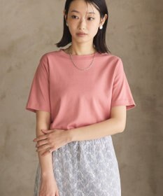 AMERICAN HOLIC きれいめコットンベーシックＴシャツ（５分袖）
